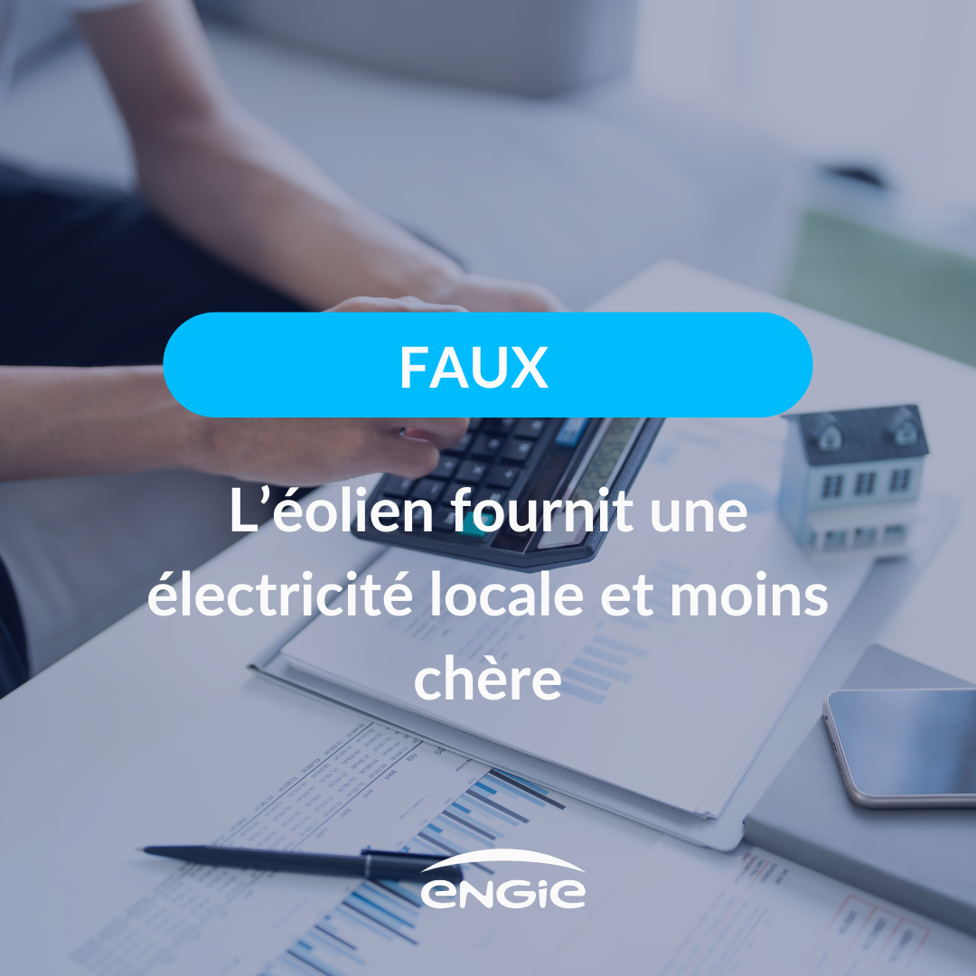 ENGIE afbeelding - Vrai ou faux sur les éoliennes